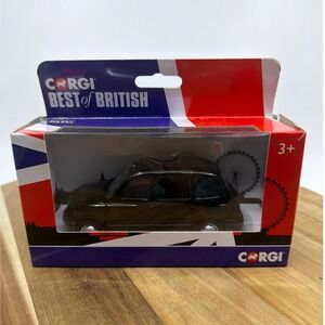 Corgi Best of British Black London Taxi Die-Cast Metal Model GS85924 New in Box